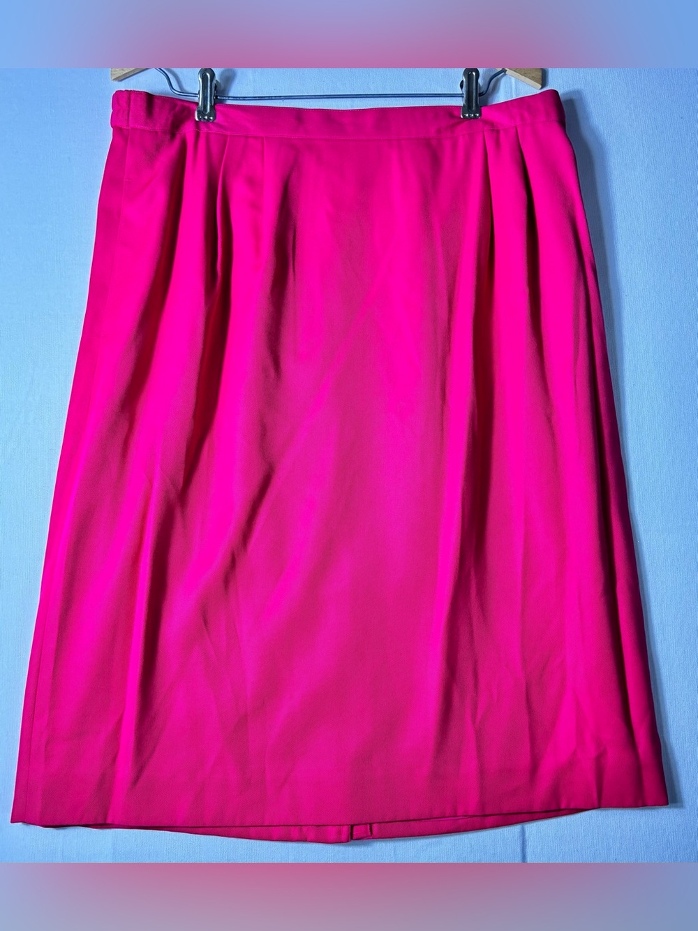 Worthington Women’s 18 Classic Hot Pink Pencil Skirt with Lining
